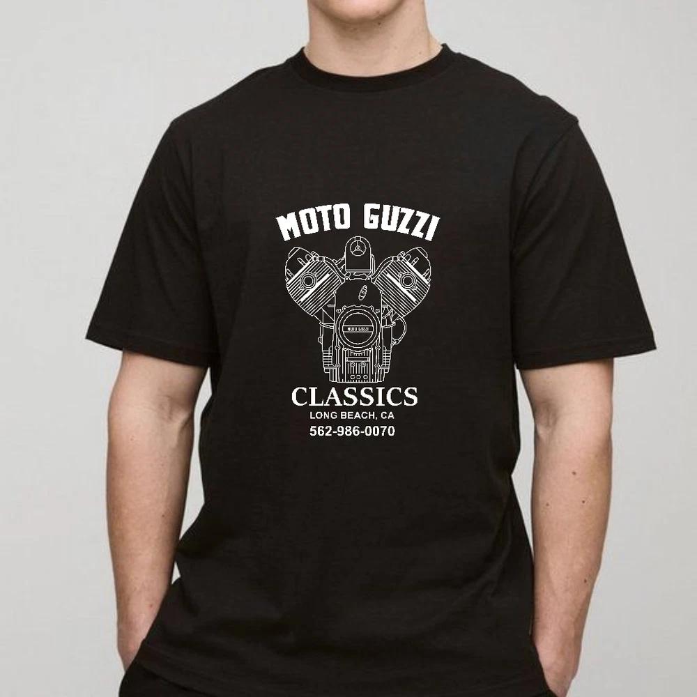 Moto Guzzi Classics Cotton Unisex TShirt Sizes S3XL S