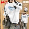 Warrior Women's Collegiate Striped Graphic Crewneck Sweatshirt