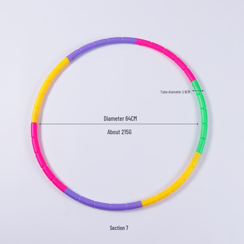 Abnehmbarer Hula-Hoop für Anfänger - Für Kinder, Tanz & Fitness, Verstellbares Gewicht