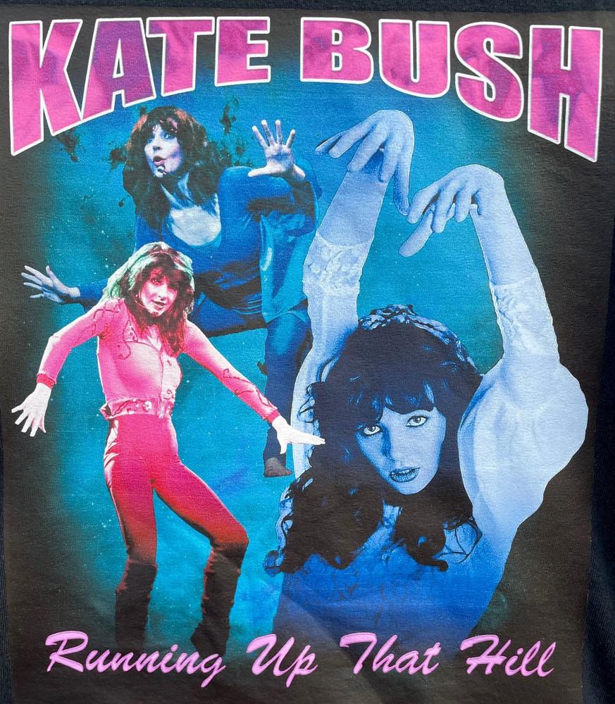 Retro Running Up That Hill Kate Bush Shirt Classic Black Unisex S5XL SN146 Unisex T-Shirt S