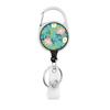 Flower Butterfly Chrysanthemum Doctor ID Badge Clip Lanyards Holder Porta Credencial  Reel Nurse Retractable Keychain Wholesale