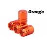 New Style Car Wheel Tire Valve Caps Tyre Rim Stem Covers With Rubber Seal Airdust Waterproof For Auto Motorcycles Trucks Bikes