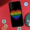 Gay Lesbian Lgbt Rainbow Pride For Huawei Nova Y60 Y70 Y90 Y72 Y73 Y61 Y91 7i 8i 11i 12i 12s 9 10 SE P20 P30 P40 Lite Case