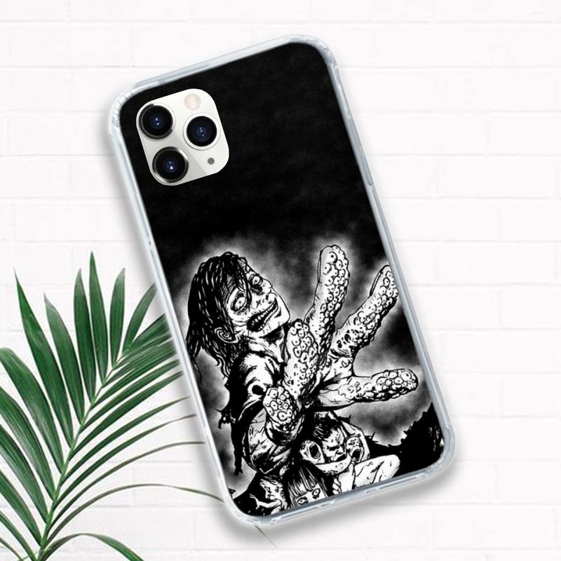 Japanischer Horror-Comic Tomie Telefonkasten Transparent weich Für iPhone 12 11 13 7 8 6 s plus x xs xr pro max mini
