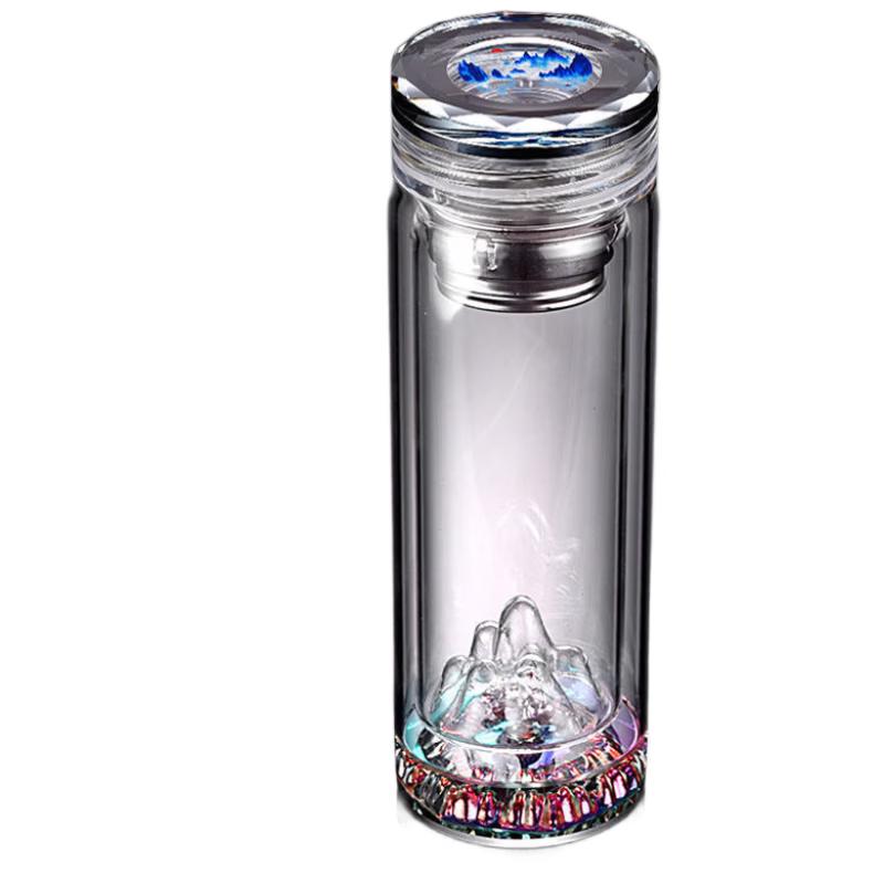 YiSiJia Double-Layer Tea Infuser Glass Cup