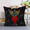 B-Bons J-Jovi Cushion Cover Pillow Cover Decor Pillowcase Printed Cushion Case For Couch