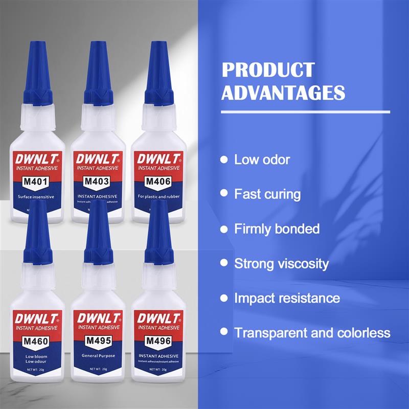 Instant Dry Type Handmade Glue Making Strong Universal Adhesive Epoxy Resin Glue Leather/Wood/Fabric/Paper/Plastic/Elastic Metal