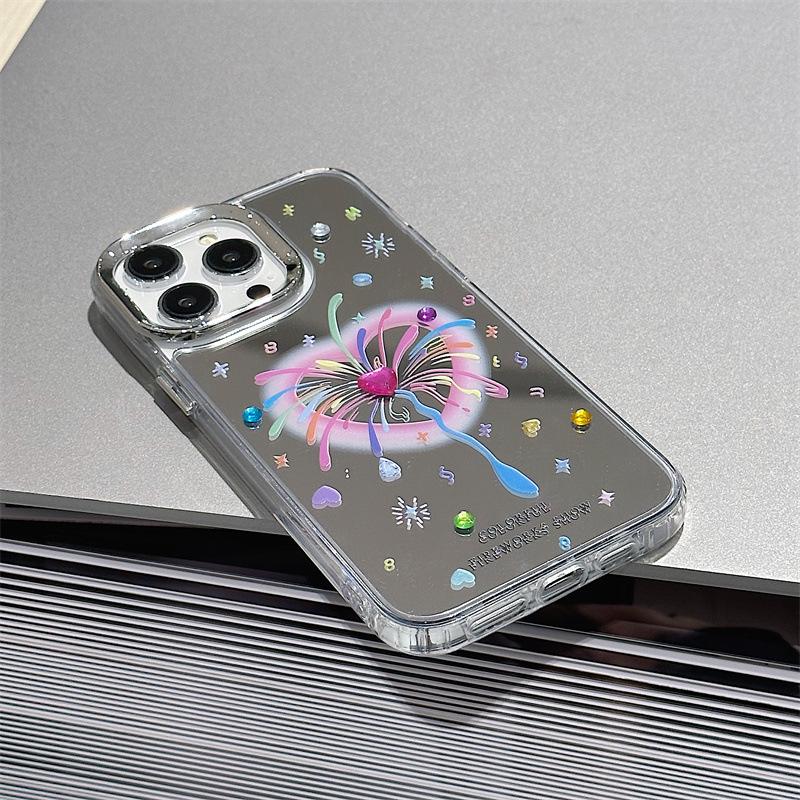 Zhitai iPhone 16 Pro Max Case: Diamond Decor, Mirror Design, Fits Apple 15 Pro & 14 Pro