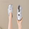 Ballet style white shoes women's popular new streamer style cool versatile single shoes