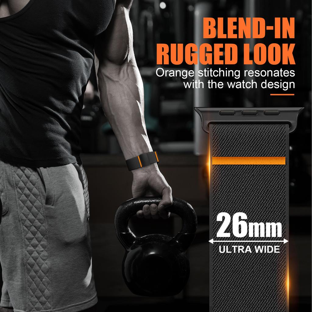 Sport Straps For Apple Watch Ultra2 Band 49mm 45mm 46mm 44mm 42 41 40mm Magnetic Correa Bracelet IWatch Series 10 9 8 7 6 5 4 SE