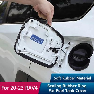 Auto Afdichtstrip Brandstoftank Afdichtstrips Brandstoftankdeksel Rubber Waterdicht Voor Toyota RAV4 2020-2025 Styling Accessoire
