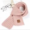 Kids Winter Thick Warm Knitted Scarf Soft Outdoor Neck Warmer For Baby Boys And Girls