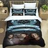 Supernatural Die Jagd beginnt Bettwäsche-Set Schlafzimmer Weich Modern Bettüberwürfe Bequem Kinder Bettbezug Deckenbezug Und Kissenbezug
