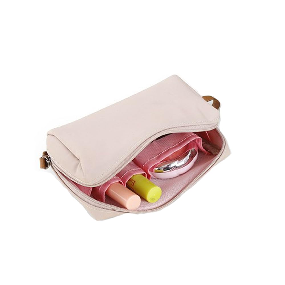 LOYELEY Makeup Compact Storage Bag for Makeup and Small Perfect for Business Trips and Travel Women's Pouch, Stylish, Lightweight, Cosmetics,