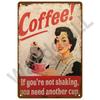 Vintage Plaque Metal Sign Plate Home Decor Tin Signs Coffee Retro Wall Art Posters For Kitchen Bar Iron Painting Decoration Cafe