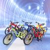 1:10 Mini Model Alloy Bicycle Toy Finger Mountain Bike Pocket Diecast Simulation Metal Racing Funny Kids Toys For Children