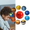 10 Pcs Solar System Planet Balls Stress Ease Educational Toys Safe Sponge Solid Plush Sphere Ideal Bouncy Pu Sphere Toy Gifts