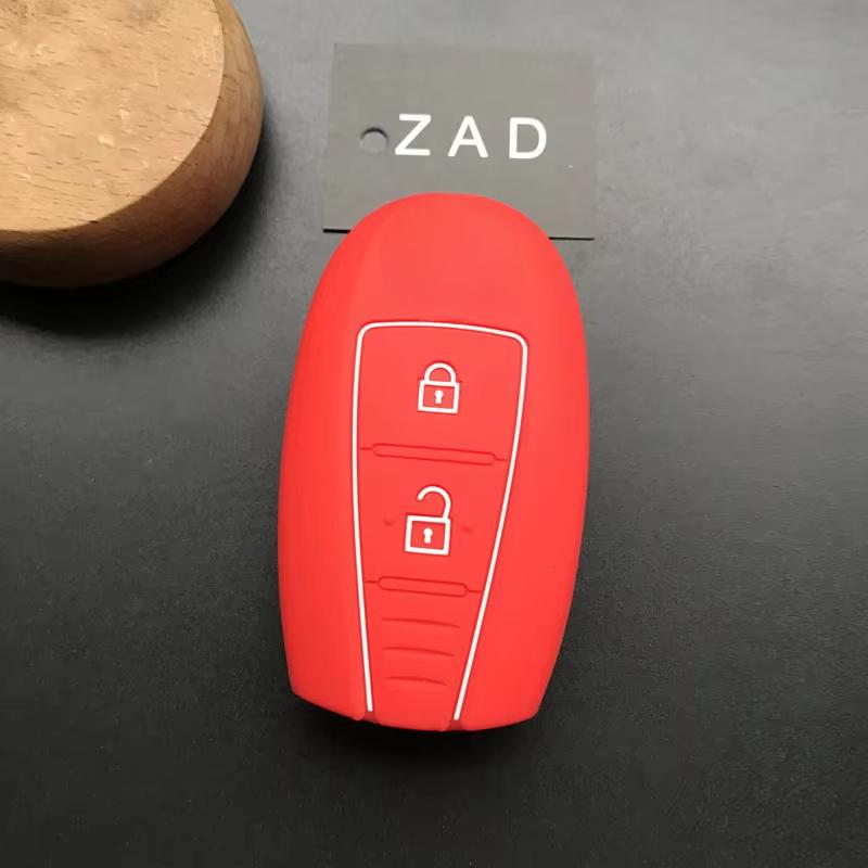 ZAD silicone key fob cover case hood skin protect holder for SUZUKI Swift Sport SX4 SCORSS grand vitara remote car accessori