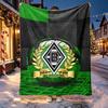 Borussia Monchengladbach Pattern Blanket for Home Decoration, Bed, Sofa, Car Travel, Camping, Suitable for All Seasons, Birthday Christmas Gift