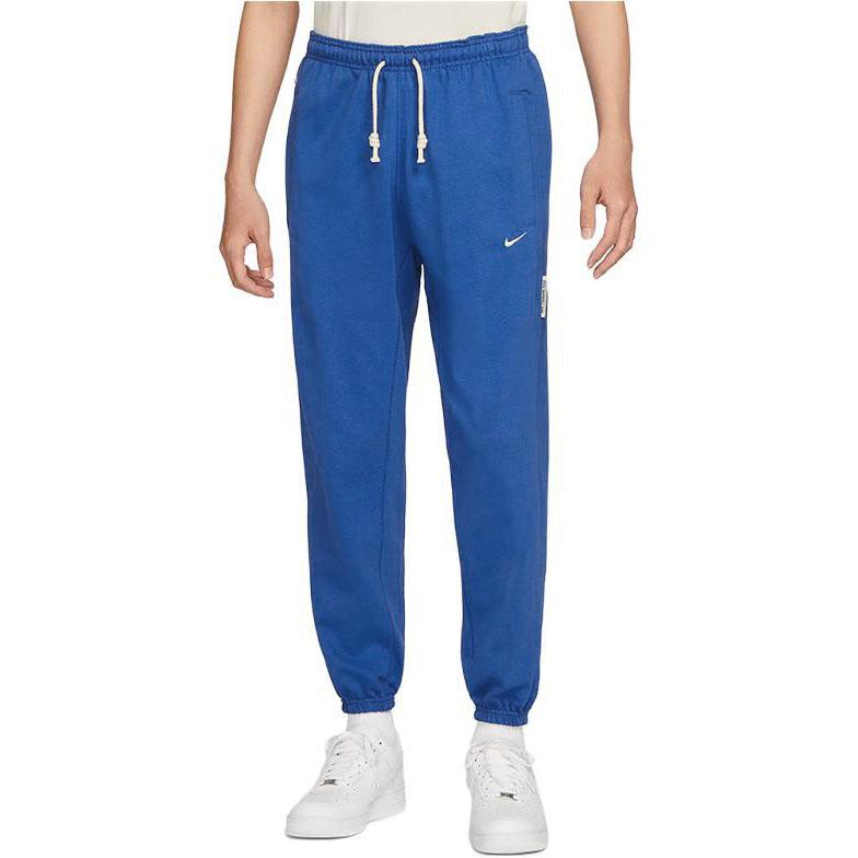 Nike Knitted Sweatpants Men's Blue Moderate Cuffed Pants CK6366-480