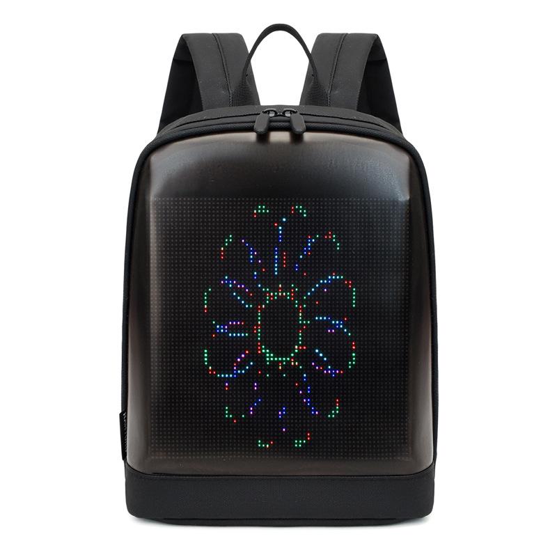 LED mirdzoša unisex bērnu motocikla mugursoma