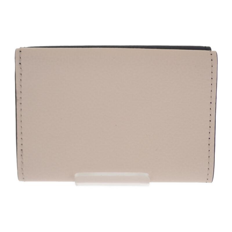 LOUIS VUITTON  M80984 Tri-fold wallet Noir/claim Grain Calfskin Leather Women