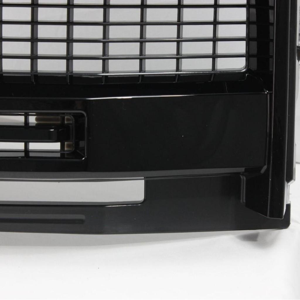 Gloss Black & Matte Black Grille for 2015-2017 F150 Platinum with Camera Hole