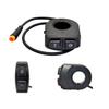 Electric Bike 2 In 1 Switch for Headlight and Speaker with Waterproof 3pin