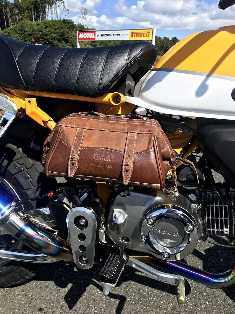 Gcraft x DEGNER Mini Bag Brown Monkey 33590 125/CT125