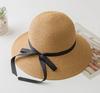 Summer Breathable Straw Hat With Wide Brim And Mesh Design For Beach And Sun Protection
