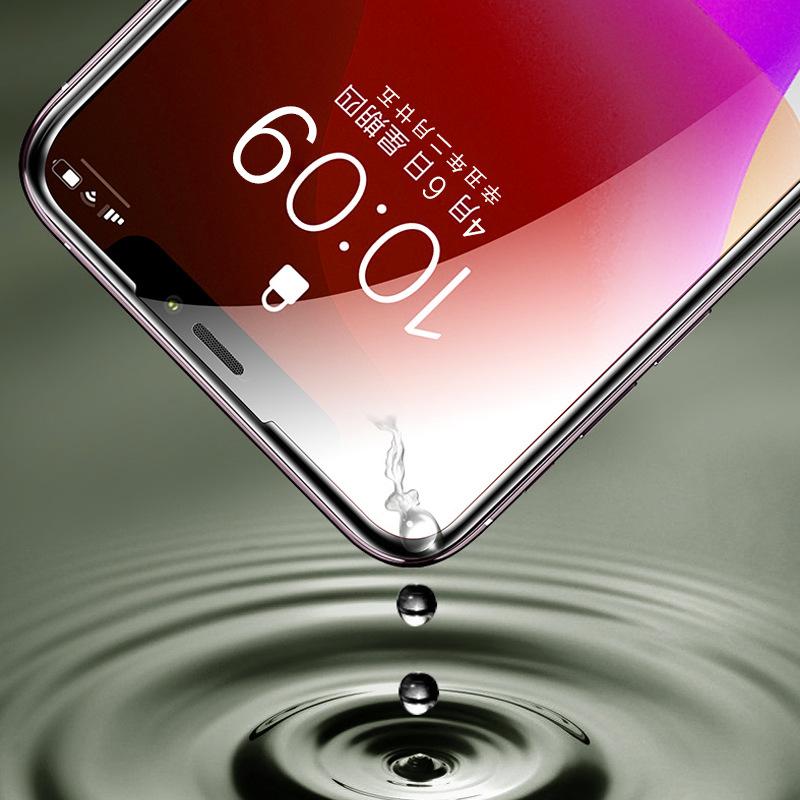 Suitable for Iphone17 High Aluminum Large Arc Full Screen Mobile Phone Film Apple 12PRO 13 Silk Screen Full Glue Tempered Film