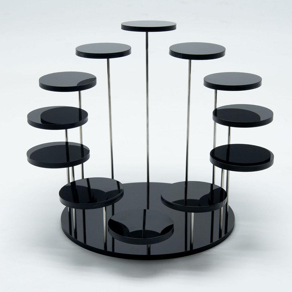 Acrylic Cake Stand Cupcake Stand Display Rack Reusable Cosmetics Holder