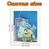 Disney Pearl Painting Monsters, Inc. DIY Pearl Art Painting Pearl Gem Painting Pictures Crafts Special Shape Home Wall Decoration