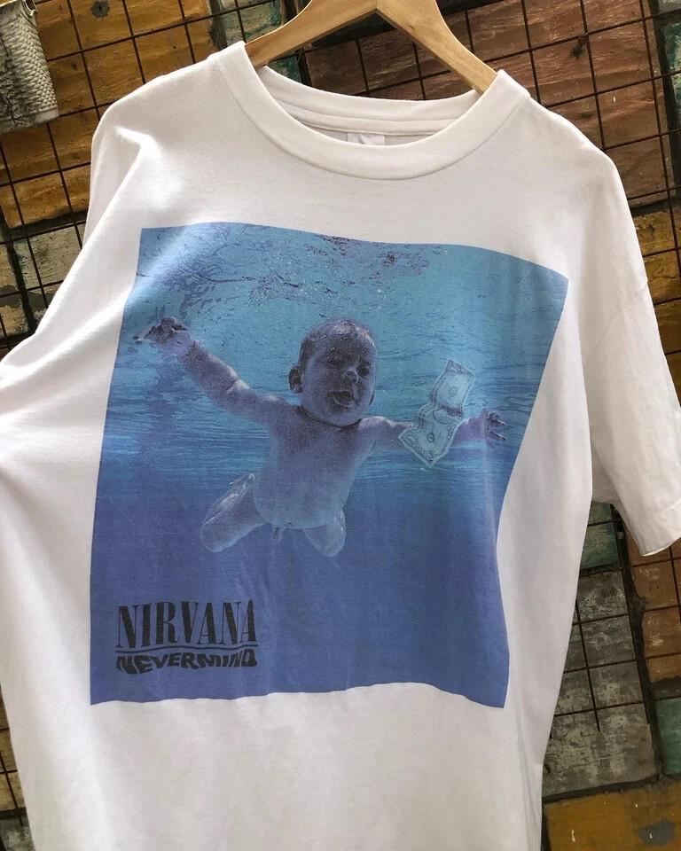 Nirvana Nevermind 90s Vintage Graphic T-Shirt Unisex T-Shirt XXXXL