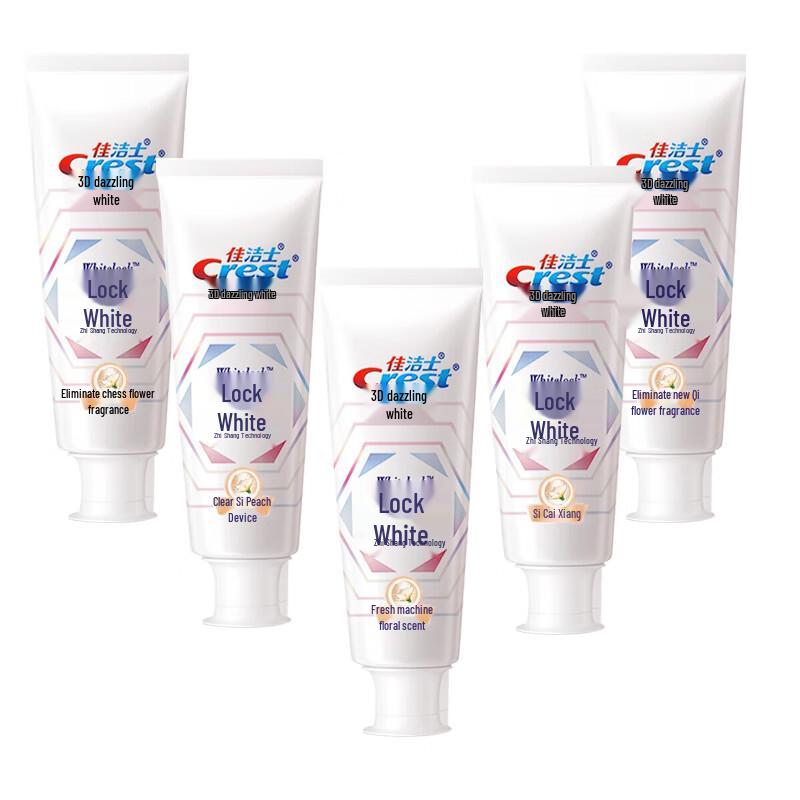 Crest Advanced Whitening Toothpaste, Fresh Peach Blossom