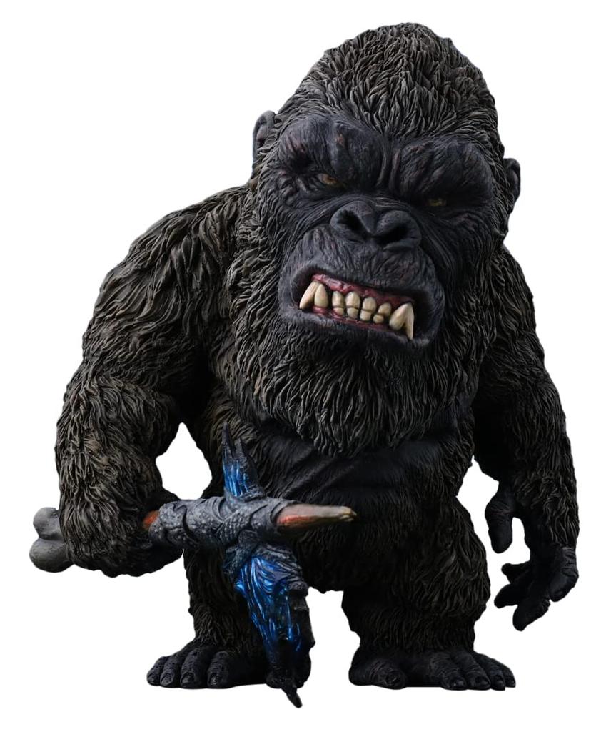GARAGE TOY KONG FROM GODZILLA KONG General distribution version Height 150mm PVC painted finished figure X-PLUS Defo-real VS. (2021) approx.