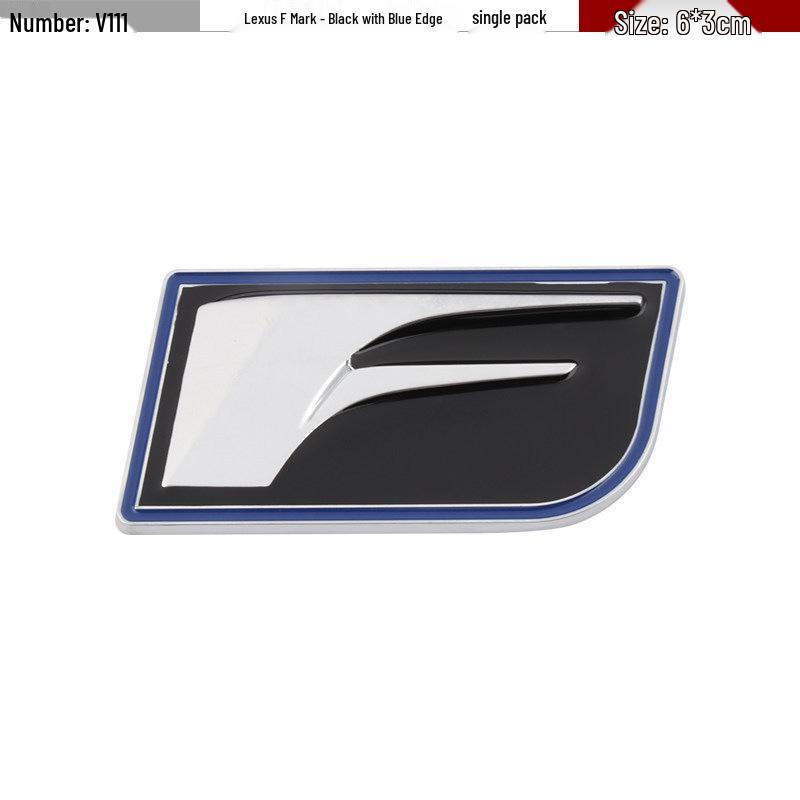 Emblems for Lexus IS200T, NX, CT200: FSPORT, Rear, & Side