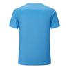 Under Armour Casual Solid Color Sports Jersey Knit Crew Neck Short Sleeve T-Shirt Unisex Tops Manchester-Blue 21500525-465