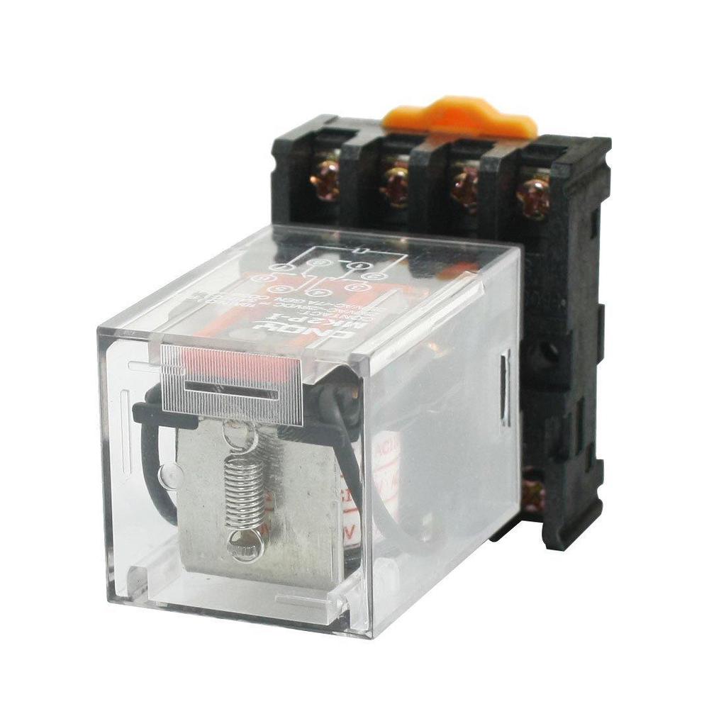 MK2P-I AC 220V Rel/é el/éctrico electromagn/ético de uso general 8 pines 10A H para el hogar industrial Rel/é el/éctrico electromagn/ético