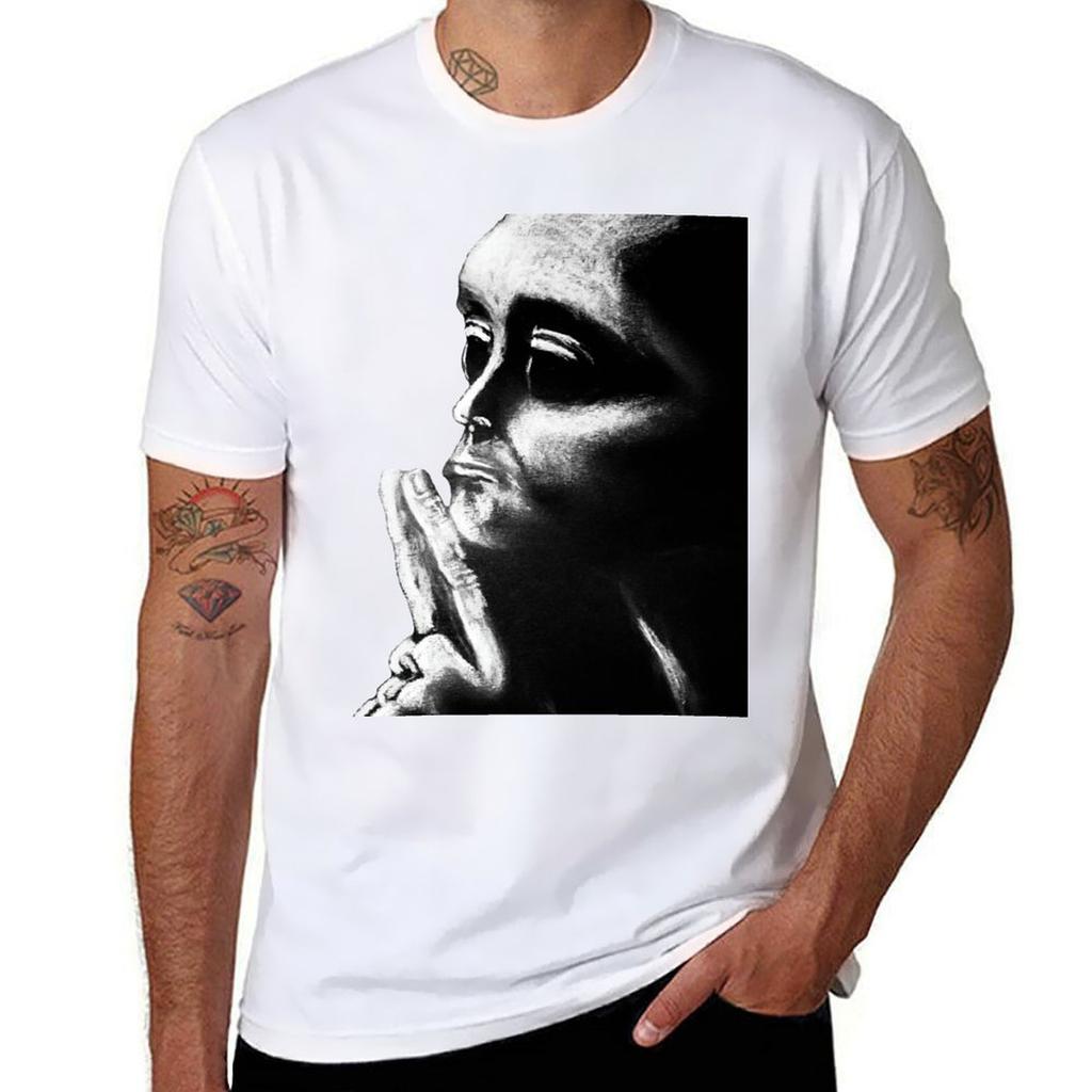 Grayson Contemplating Tshirt Work Short Sleeve Cotton Top
