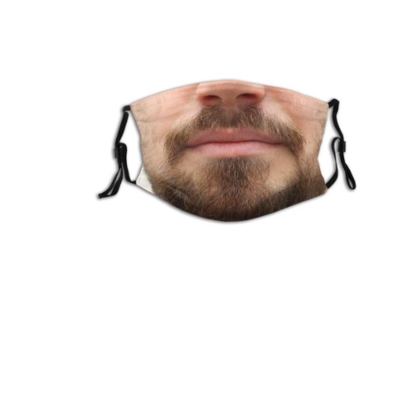 Creative Men Fun And Women Generic Mask Spoof Funny Washable Cospaly Halloween