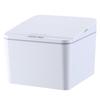 Pattumiera da scrivania con sensore elettrico Pattumiera automatica portatile con coperchio Secchio contenitore da 4L a batteria/ricaricabile per casa, ufficio