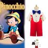Nuovo Arrivo Costume Cosplay da Pinocchio per Ragazzi Set da Tre Pezzi Per Spettacolo Travestimento