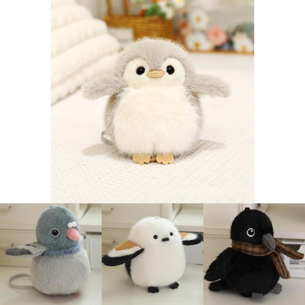 Bird Plush Toy With Magnetic Suckers For Shoulder Decoration And Gifts