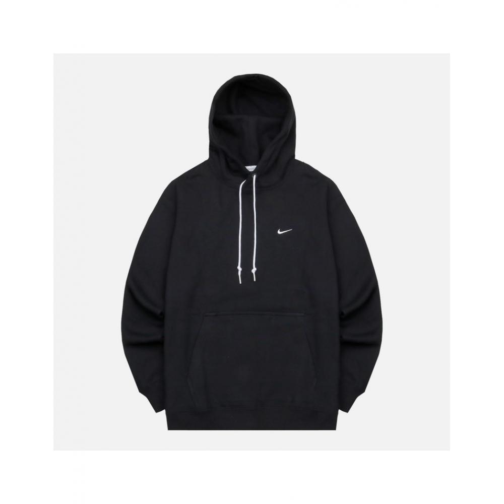 

Nike Solo Swoosh Fleece Hoodie Dx1356 010 blackS 90