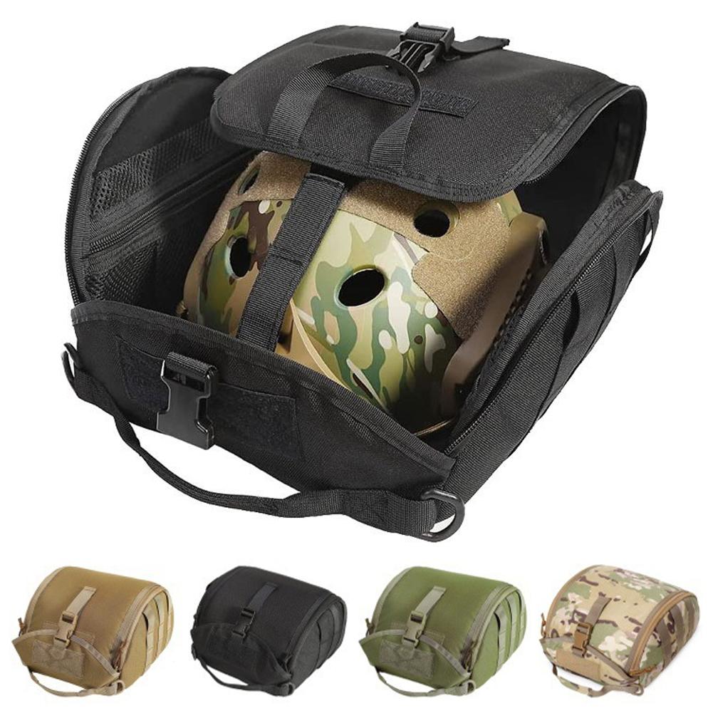 1Pc Tactical Helmet Bag Pack For Sports Hunting Shooting Combat Helmets Multi-Purpose Molle Storage Carrying Pouch
