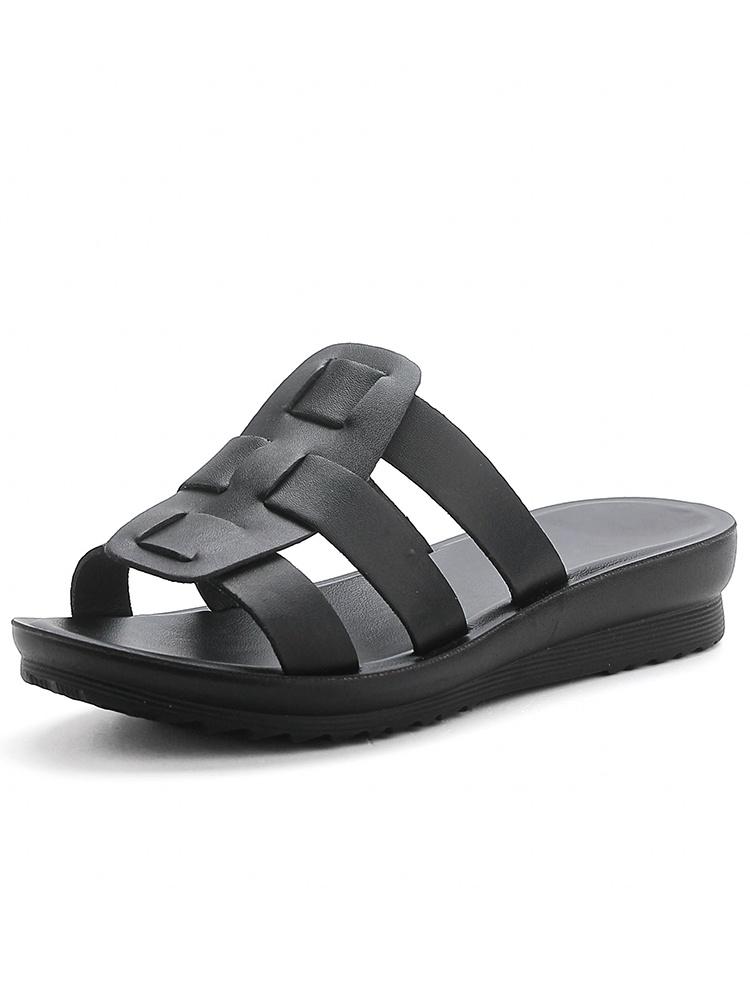 Women Large Size Slide Sandals large size summer slide sandals beach slippers For Beach Garden Walking Outdoor Summer Daily 35