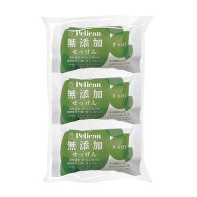 Pelikan 100g x 3 Zusatzfreie Seife, Erfrischend,