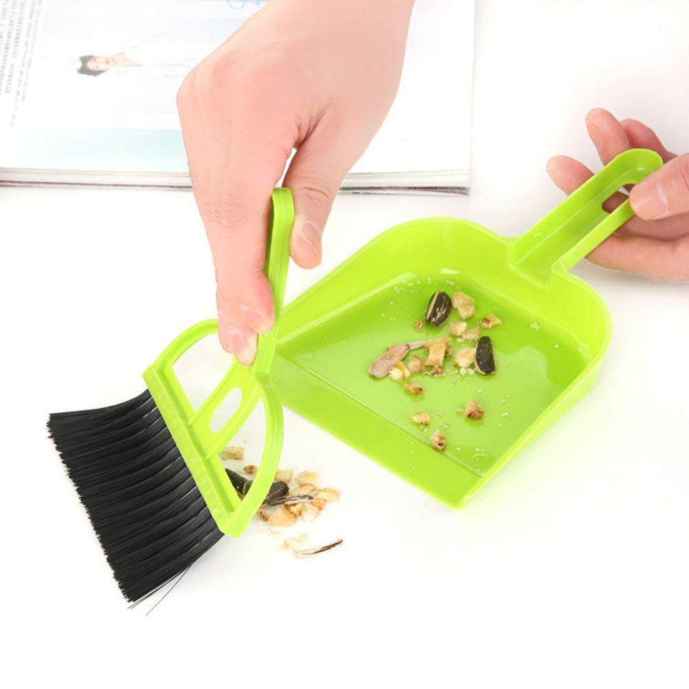 Housekeeping Dustpan Brush Set Cleaning Brush Small Brooms Whisk Dust Pan Keyboard Notebook Dustpan