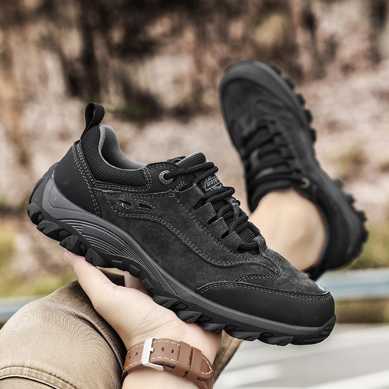 Men Hiking Shoes Climbing Sneakers Outdoor Men Trekking Mountain Athletic Casual Sports Work Shoes Breathable Sole Maillard Styl